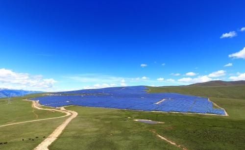 50MW photovoltaic power plant in Gongtanggang, Luhuo County, Sichuan Province