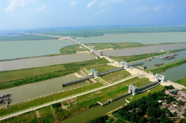 Flood control project of Linhuai Port