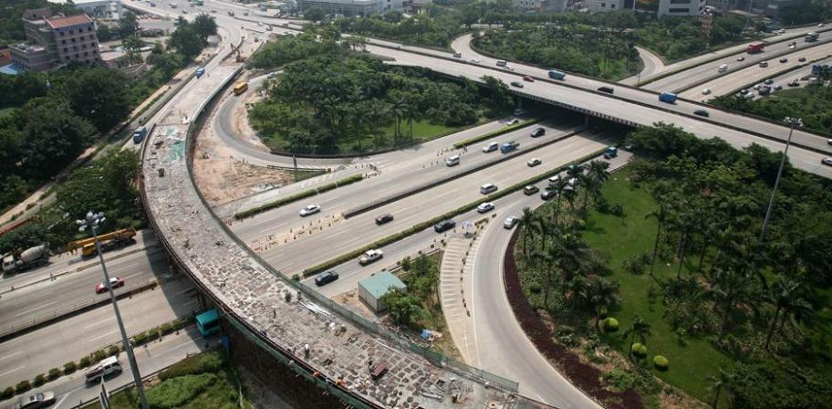 Luofang interchange new high frame project