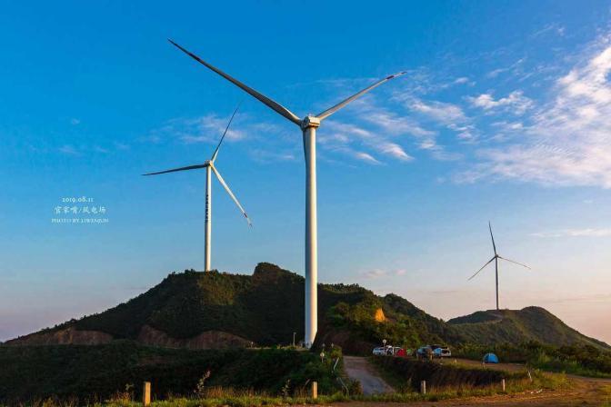 150MW Niutouling wind farm in Tiandeng county, Guangxi