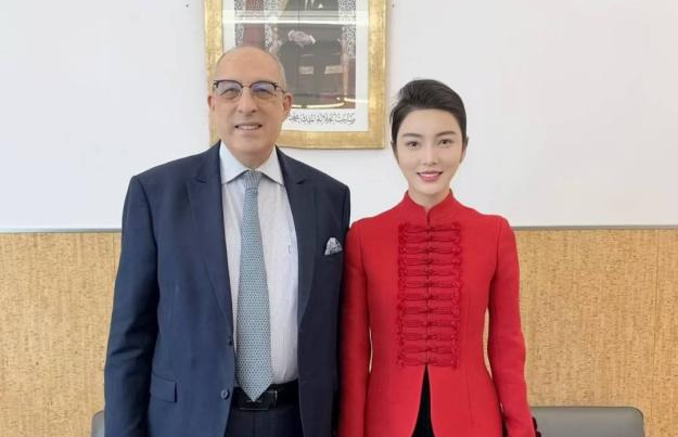 中帛建设集团董事长央金卓玛拜会摩洛哥驻华大使阿卜杜勒卡德尔·安萨里